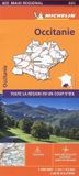 Carte Michelin France Maxi Regional- OCCITANIE, France - Michelin Maxi Regional Map 605