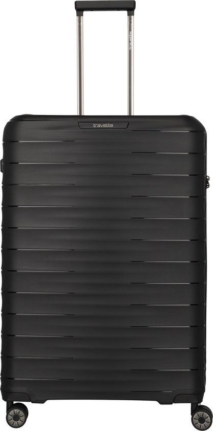 Travelite Mooby Grote Koffer 106L – Polypropyleen met TSA Slot - Black