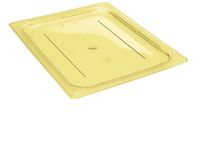 Cambro GN 1/1 Hoge Temperatuur Plat Deksel Geel Kunststof