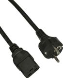 Akyga Stroomkabel voor UPS/Server IEC C19 CEE 7/7 1.8M