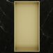Hotbath &More Inbouwnis - 30 x 15 x 10 cm - Frameless - Geborsteld Messing PVD