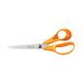 Fiskars 01-005437 Heritage naaister schaar, 8 inch, roestvrij staal, oranje en wit