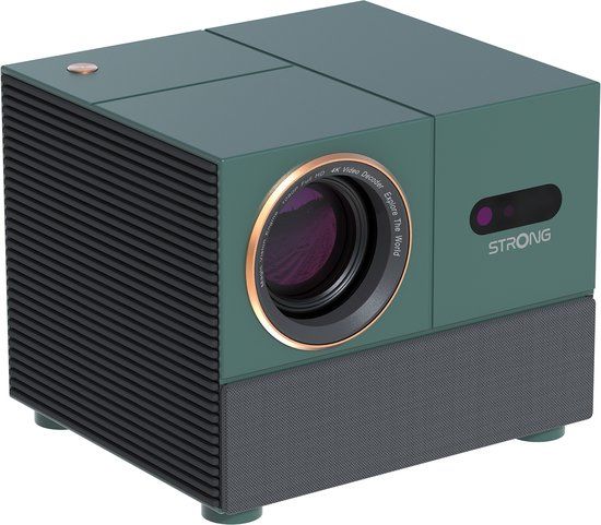 STRONG MIRA 1 Smart Beamer Google TV Full HD 1080P Projector 40-150 inch Bluetooth Wifi Chromecast Netflix/Disney+/Prime/Youtube Groen