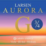 LARSEN STRINGS Aurora snaren voor altviool G Medium 3/4