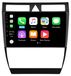Audi autoradio Android avec écran 8 pouces et stockage 256 Go, adapté pour Audi A6 C5 (1998-2004), avec CarPlay, navigation, Bluetooth et commande au volant, GPS inclus