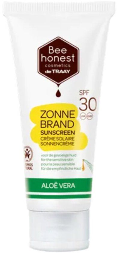 Bee Honest Zonnebrand Aloe Vera & Honing SPF 30 - 100 ml
