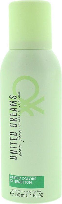 United Colors Of Benetton United Dreams Live Free Deodorant Spray For Her 150ml