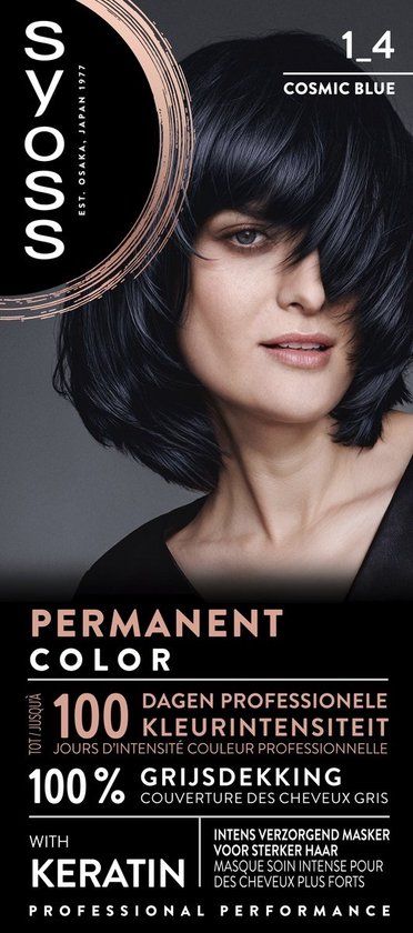 SYOSS Permanent Coloration 1-4 Cosmic Blue