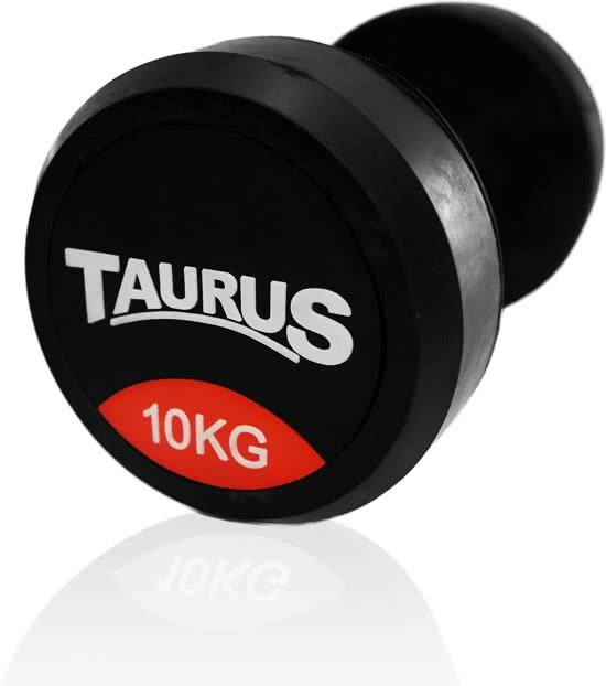 Taurus halter gerubberd - Dumbbell 42,5 kg