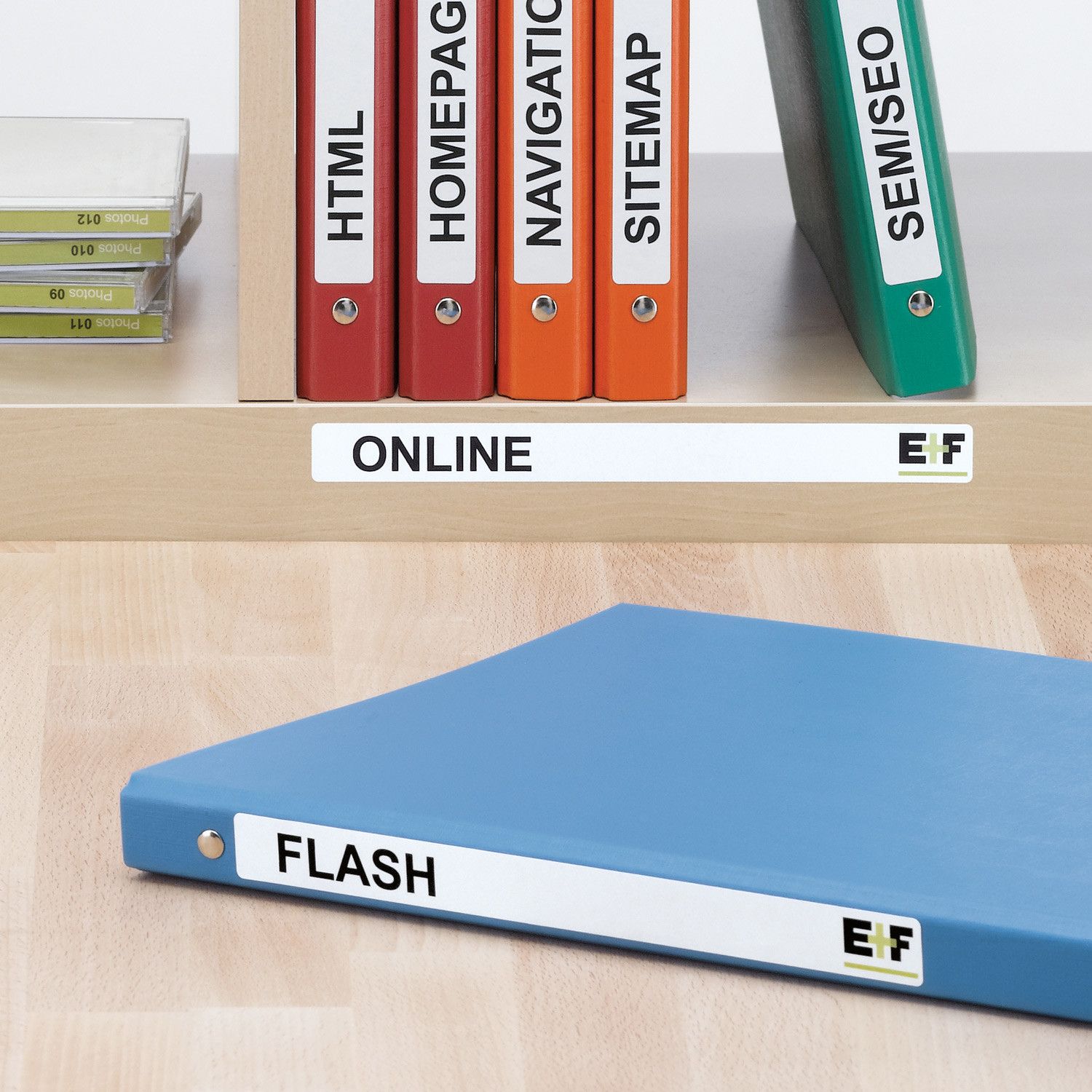 HERMA File labels A4 192x16,9 mm white paper matt opaque 400 pcs.