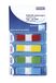 DONAU 7557001PL-99 plakstrips/markeerstiften, PP, 12 x 45 mm, 4x35 stuks, verschillende kleuren