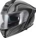 GIVI Casque modulable X50 Hologram, titane mat noir-gris, taille M