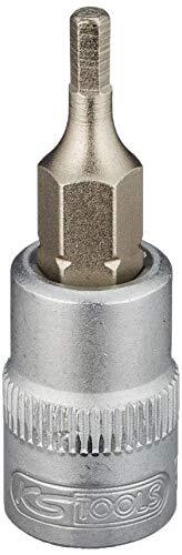 KSTools 917.1435 1/4" bit-dopsleutel binnenzeskant, 2,5 mm