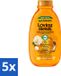 Garnier Loving Blends Shampoo Argan & Cameliaolie - Droog & Dof Haar - 300 ml - Voordeelverpakking - 5 stuks