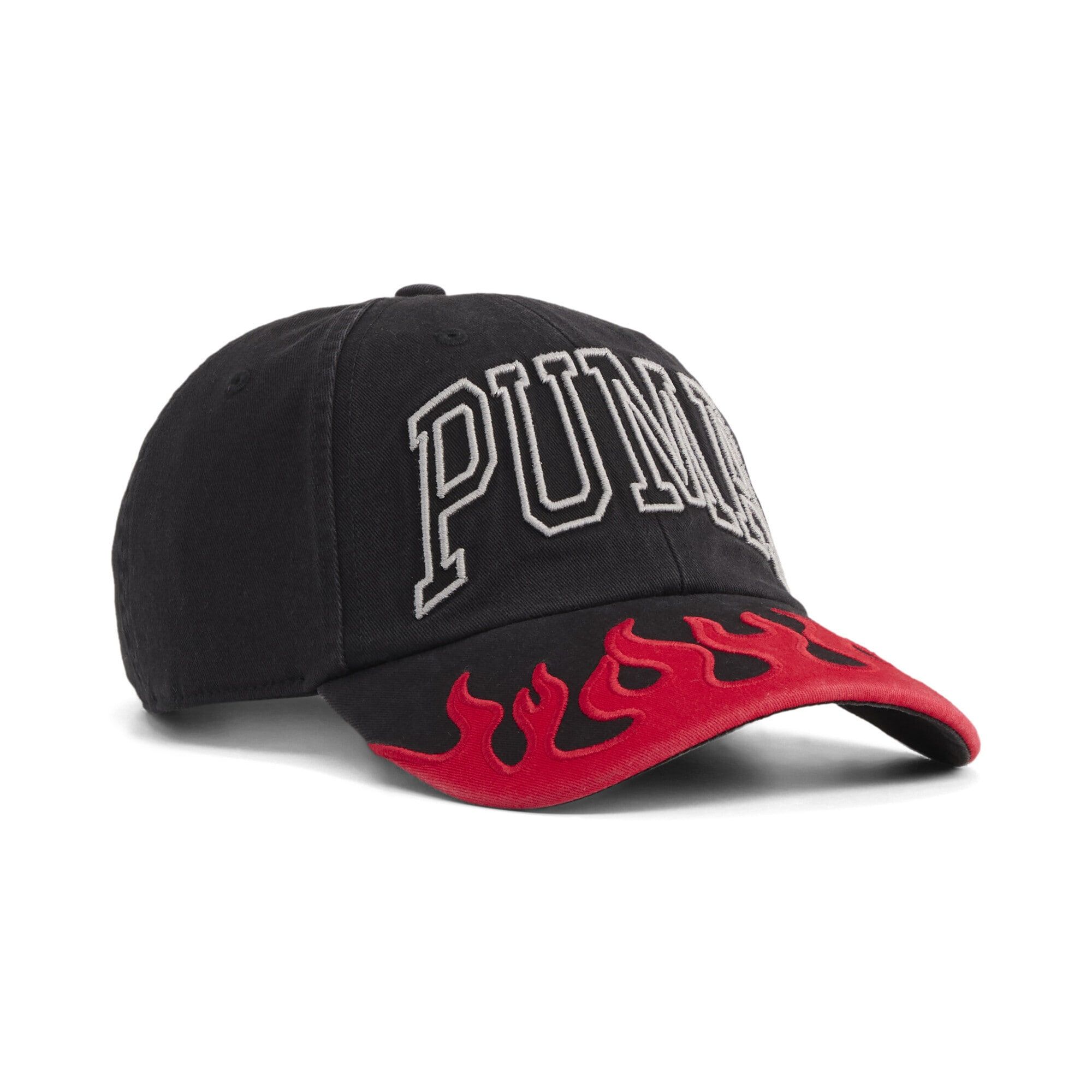 PUMA FLAME baseballpet OneSize, For All Time Red Black