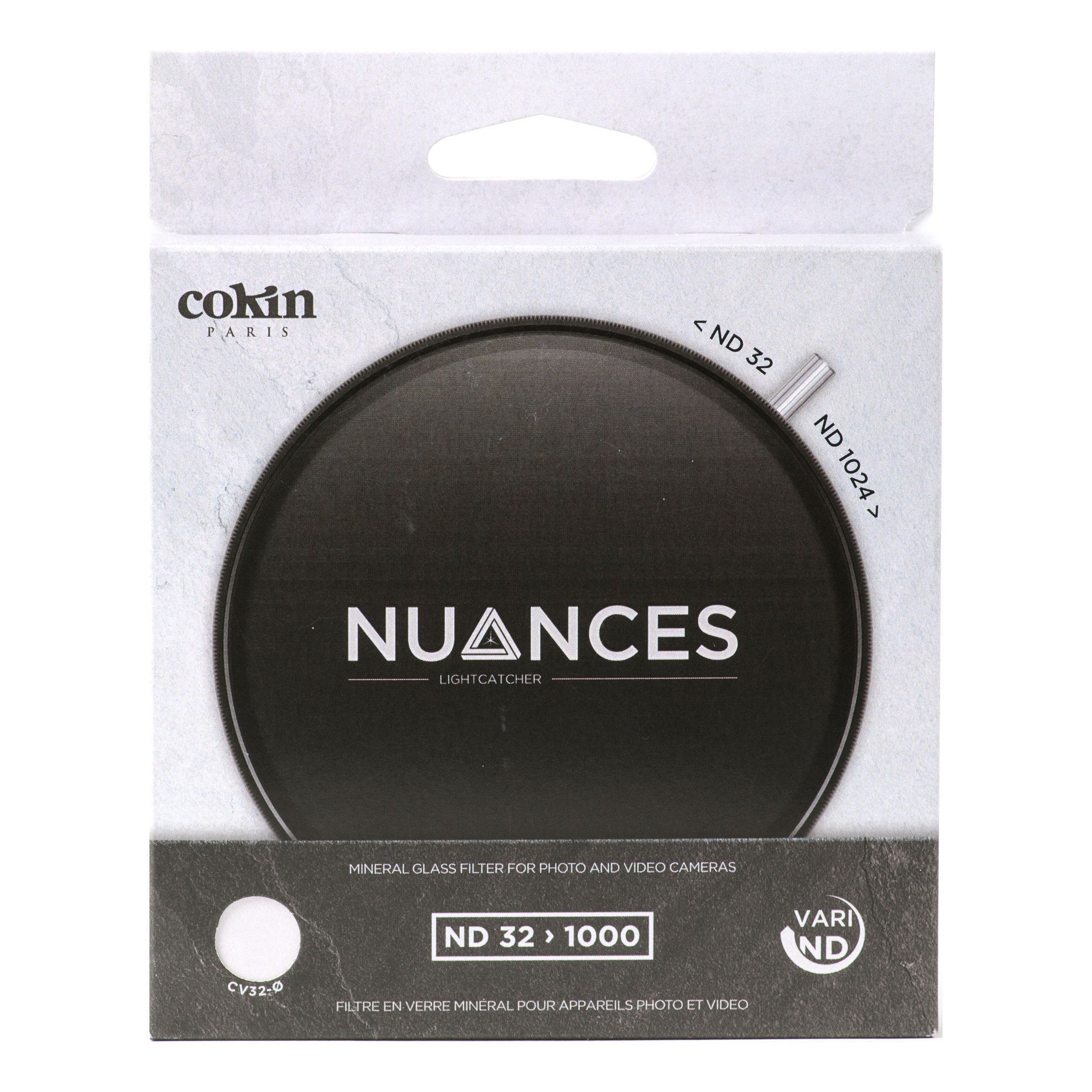 Cokin Round NUANCES NDX 32 1000 82mm 5 10 f stops