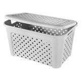 Tontarelli Arianna wasmand 45 l Rechthoekig Polypropyleen (PP) Wit