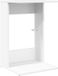 vidaXL Table d'appoint blanc 40 x 38 x 62,5 cm bois traité