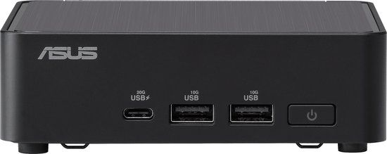 ASUS NUC 14 Pro Slim Kit RNUC14RVKI300000I Zwart - Mini PC - Intel Core i3 - 6 Cores - 4.7 GHz - 4x USB - 2x HDMI - Bluetooth