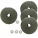 HIMRY® KXD7000 Randbescherming, L-vormig schuimkussen, extra verdikt, spons-tafelrandkussen, hoekkussen, randbescherming, anti-botsing, stootbescherming, zwart