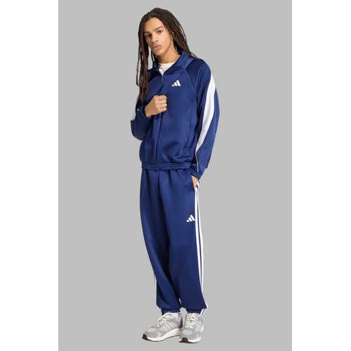 adidas Sportswear Stadium trainingsbroek donkerblauw