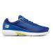 Wilson Chaussures de tennis Rush Pro Lite Hommes Multicourt Bleu/Blanc/Jaune