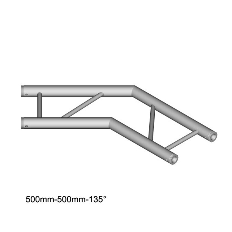 Duratruss DT 32 C23H-L135 135 graden hoek 1m horizontaal