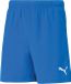 Puma teamRISE Short Junior Blauw Maat 128