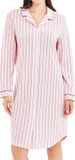 Rösch Dames nachthemd Basic rose stripe
