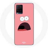 Maniacase Hoesje voor Vivo Y21s 2021 / Y21 2021 Patrick Star Spongebob Squarepants roze