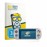 BROTECT Screenprotector 3 Stuks voor Retroid Pocket 6 Beschermglas transparant