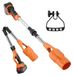 StarTech Accu-loofblazer - 21V, draadloos - 3,0Ah accu - 29.000 tpm - Luchtstroomsnelheid 240 km/u - Oranje
