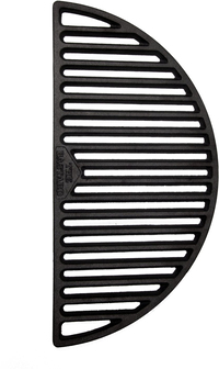 The Bastard Large Cast Iron Half Moon Grill - Black