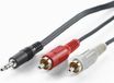 Value 3,5 mm (M) -naar-Cinch (2x M) kabel, 5m