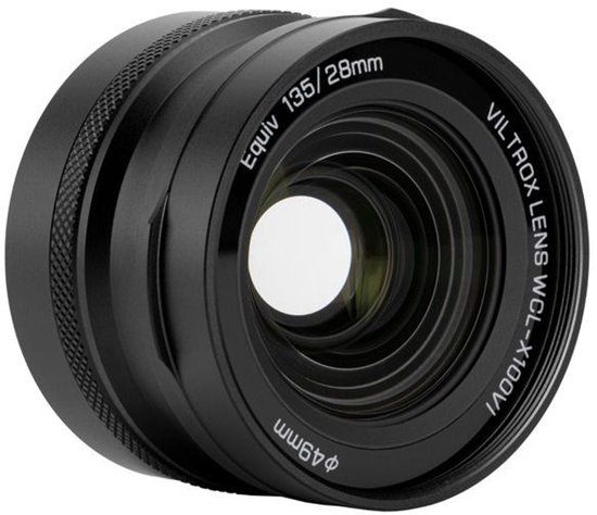 Viltrox WCL-X100VI Wide-angle Conversion Lens for Fuji X100 Serie Black