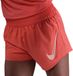 Nike Dri-FIT One Swoosh Short Dames - Maat XL - Oranje/Wit