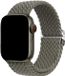 123watches bandje Weavy - nylon - groen olijf - 38/40/41/42 mm - Geschikt voor Apple Watch
