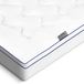 Surmatelas 180x200 cm, 3 cm Polyester, lavable, antidérapant