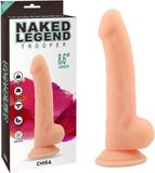 CHISA Dildo Trooper 8 Liquid Silicone Flesh