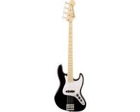 Fender AS Geddy Lee US J-bas MN BLK zwart - Elektrische basgitaar