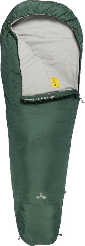 NOMAD® Inca Premium 700 Slaapzak | Linkssluitend | Groen