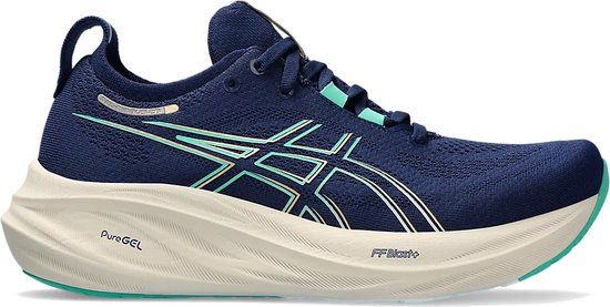 Asics Gel-nimbus 26 Hardloopschoen Dames Blauw Maat 39