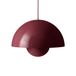 &TRADITION Suspension Flowerpot VP2, Ø 50 cm, rouge foncé