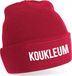 Bellatio Decorations Wintermuts - KOUKLEUM - unisex - one size - rood