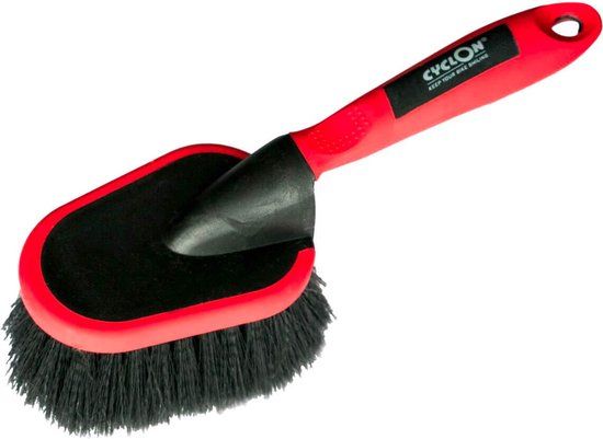 Cyclon Soft Washing Brush - Red - 314g