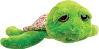 Suki Gifts pluche zeeschildpad Jules knuffeldier - groen - 24 cm