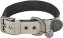 Trixie Halsband Hond Katoen Lichtgrijs Verstelbaar 40-47x3 cm