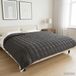 vidaXL Verzwaringsdeken Antraciet 200 x 220 cm 9 kg 100% Katoen
