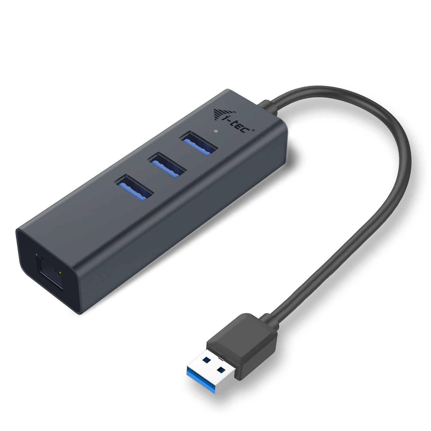 i-Tec Metal USB 3.0 Metal HUB 3 Port + Gigabit Ethernet Adapter