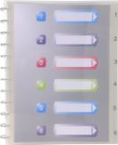 Exacompta 4x Crystal Showalbum A4 Transparant